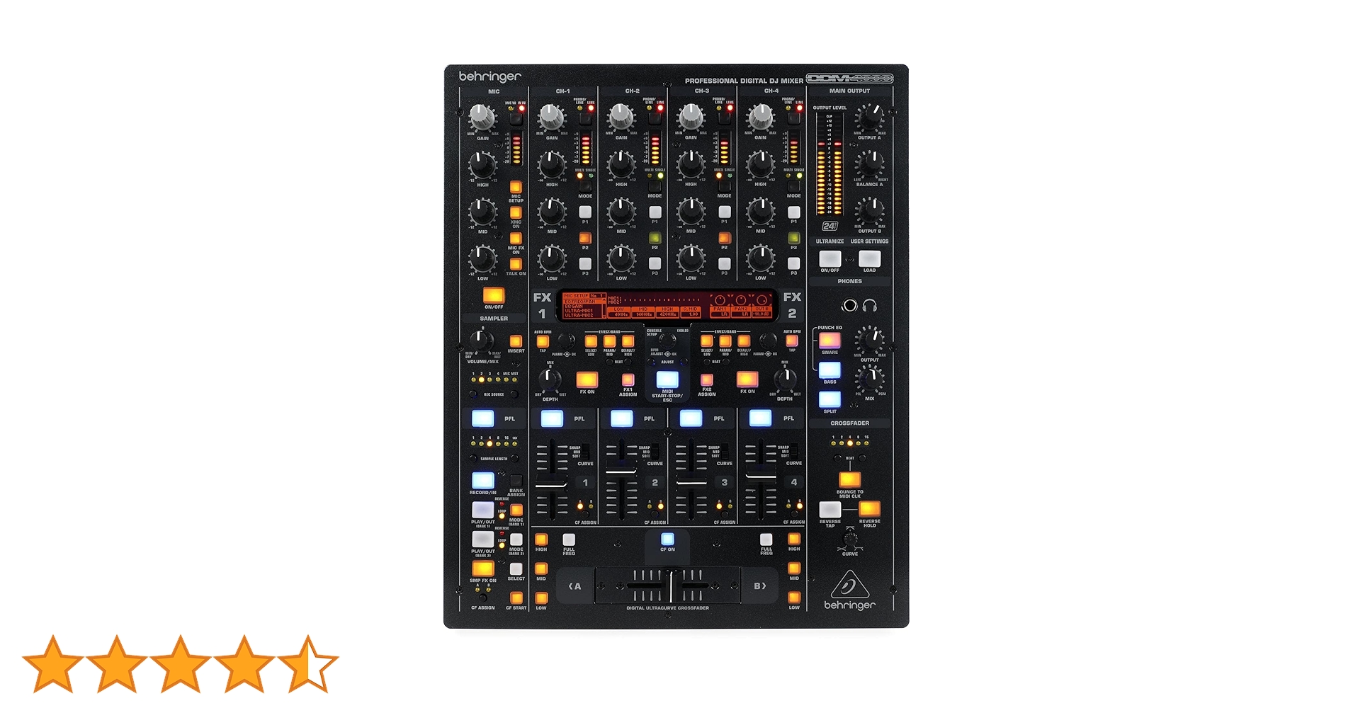 Amazon | BEHRINGER ベリンガー DIGITAL PRO MIXER DDM4000 DJ